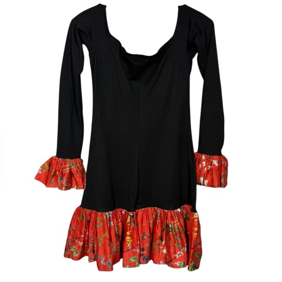 Alexis Estelle Off The Shoulder Floral Ruffle Mini Dress Size XS - Picture 3 of 6